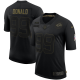 Men's Los Angeles Rams Aaron Donald Nike Black 2020 Salute To Service Limited Jersey