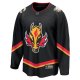 Men's Calgary Flames Fanatics Black Alternate Premier Breakaway Jersey