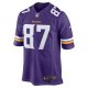 Men's Minnesota Vikings T.J. Hockenson Nike Purple Game Player Jersey