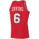 Men's Philadelphia 76ers Julius Erving Mitchell & Ness Red 1982/83 Big & Tall Hardwood Classics Swingman Jersey