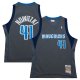 Men's Dallas Mavericks Dirk Nowitzki Mitchell & Ness Gray 2003/04 Hardwood Classics Swingman Jersey