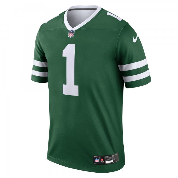 Men's New York Jets Ahmad Sauce Gardner Nike Legacy Green Legend Jersey