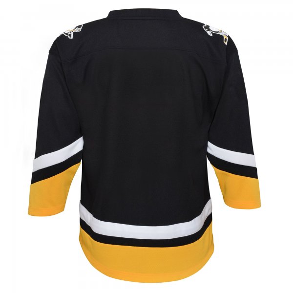 Youth Pittsburgh Penguins Black 2021/22 Alternate Replica Jersey