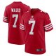 Men's Nike San Francisco 49ers #7 Charvarius Ward Scarlet Limited Player Jersey