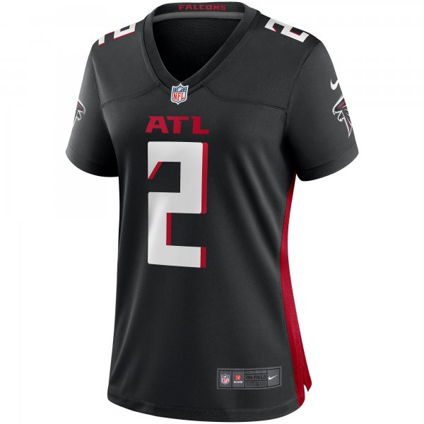 Women's Atlanta Falcons Matt Ryan Nike Black Player Game Jersey