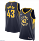 Men's Nike Indiana Pacers #43 T.J. Pascal Siakam Navy Icon Edition Swingman Jersey