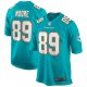 Men's Miami Dolphins Nat Moore Nike Aqua Game Retired Player Jersey