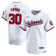 Men's Washington Nationals Jacob Young Nike White Home Limited Player Jersey