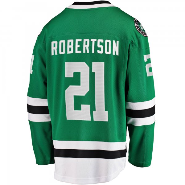 Men's Dallas Stars Jason Robertson Fanatics Kelly Green Home Breakaway Replica Jersey