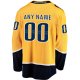 Men's Nashville Predators Fanatics Gold Home Breakaway Custom Jersey