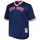 Men's Boston Red Sox Pedro Martinez Mitchell & Ness Navy 1999 Cooperstown Collection Mesh Pullover Jersey