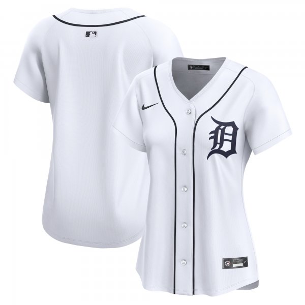 Women's Detroit Tigers Nike White Home Limited Jersey