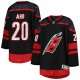 Youth Carolina Hurricanes Sebastian Aho Black Home Premier Player Jersey