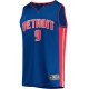 Youth Detroit Pistons Ausar Thompson Fanatics Royal Fast Break Replica Jersey - Icon Edition