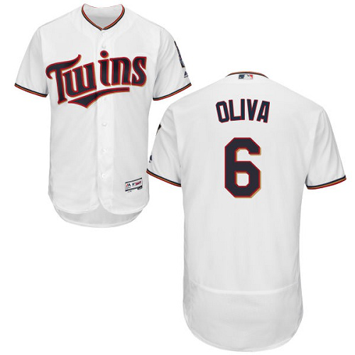 Minnesota Twins #6 Tony Oliva White Flexbase Collection Stitched MLB Jersey