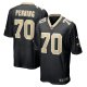 Men's New Orleans Saints Trevor Penning Nike Black Player Game Jersey