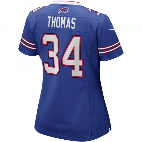 Women's Buffalo Bills Thurman Thomas Nike Royal Game Retired Player Jersey