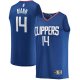 Youth LA Clippers Terance Mann Fanatics Royal Fast Break Player Jersey - Icon Edition