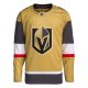 Men's Vegas Golden Knights adidas Gold Home Primegreen Jersey