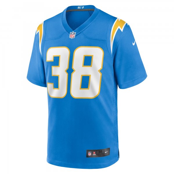 Men's Los Angeles Chargers Milton Wright Nike Powder Blue  Game Jersey