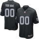 Nike Las Vegas Raiders Customized Black Stitched Elite Youth NFL Jersey