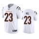 Men's Cincinnati Bengals Daxton Hill White 2022 NFL New Draft Vapor Limited Jersey