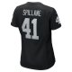 Women's Las Vegas Raiders Robert Spillane Nike Black Game Player Jersey