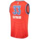 Men's Oklahoma City Thunder Gordon Hayward Fanatics Orange Fast Break Replica Player Jersey - Statement Edition