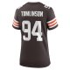 Women's Cleveland Browns Dalvin Tomlinson Nike Brown Game Player Jersey