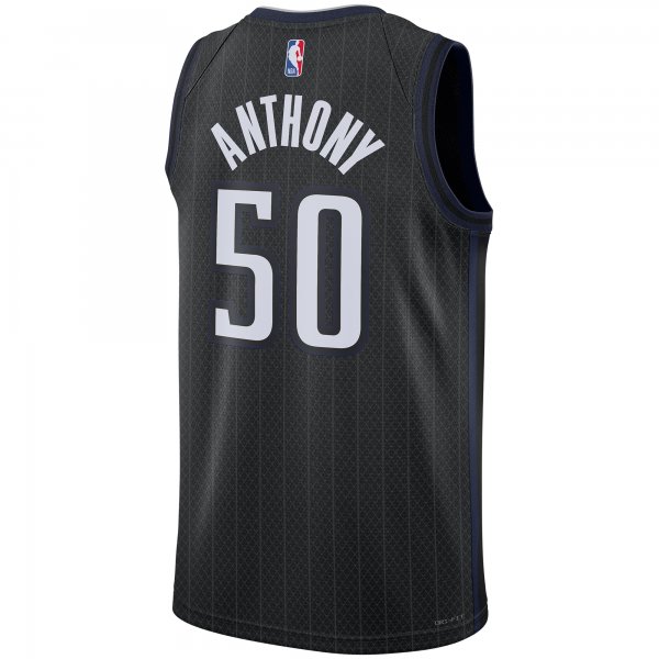 Unisex Orlando Magic Cole Anthony Nike Black 2022/23 Swingman Jersey - City Edition