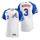 Men's Atlanta Braves #3 Dale Murphy White 2023 City Connect Flex Base Jersey