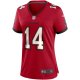 Women's Tampa Bay Buccaneers Brad Johnson Nike Red Game Retired Player Jersey