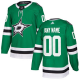 Men's Adidas Dallas Stars Green Home NHL Customized Jersey