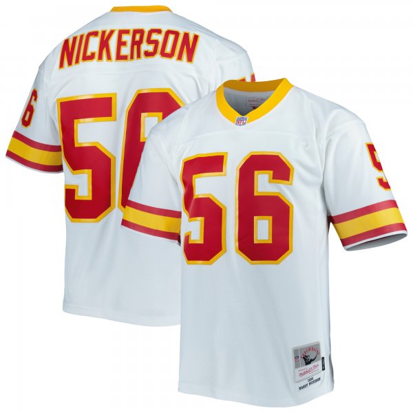 Men's Tampa Bay Buccaneers Hardy Nickerson Mitchell & Ness White Legacy Replica Jersey