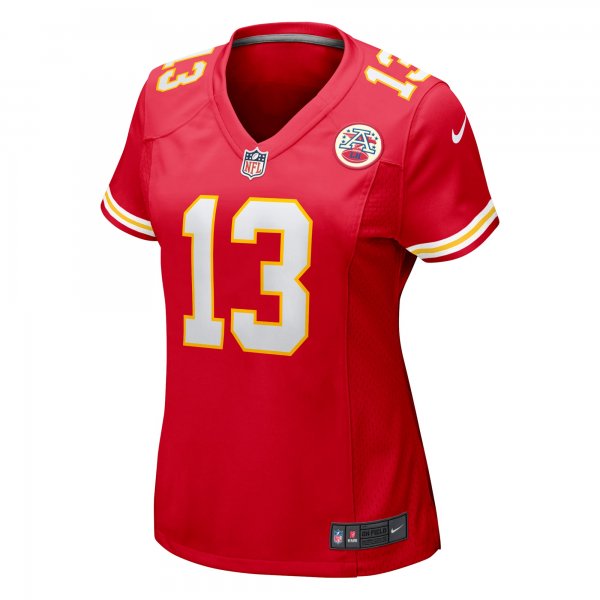 Women's Kansas City Chiefs Chris Oladokun Nike  Red  Game Jersey