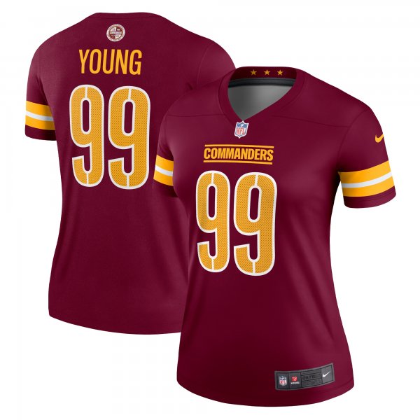 Women's Washington Commanders Chase Young Nike Burgundy Legend Jersey