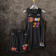 Men's Miami Heat #22 Jimmy Butler 2021-22 75th Anniversary Black City Edition NBA Suit