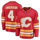 Men's Calgary Flames Rasmus Andersson Fanatics Red Home Team Breakaway Player Jersey