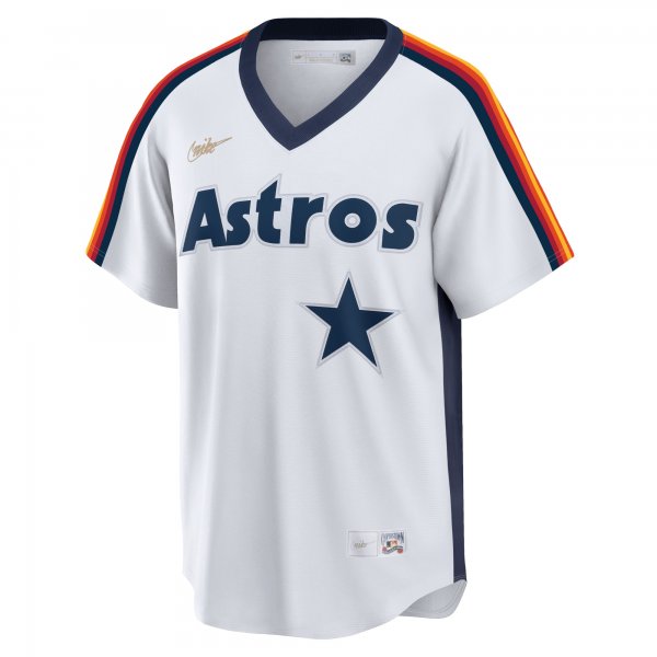 Men's Houston Astros Nike White Home Cooperstown Collection Player Jersey