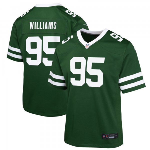 Youth New York Jets Quinnen Williams Nike Legacy Green Game Jersey