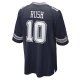 Men's Dallas Cowboys Cooper Rush Nike Navy Game Player Jersey