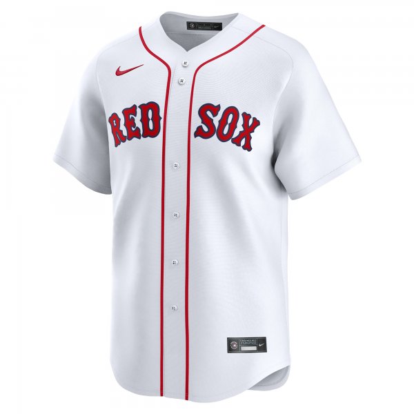 Men's Boston Red Sox Nike White Home Limited Jersey