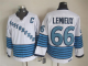 Men's Pittsburgh Penguins #66 Mario Lemieux White C Throwback NHL Jersey