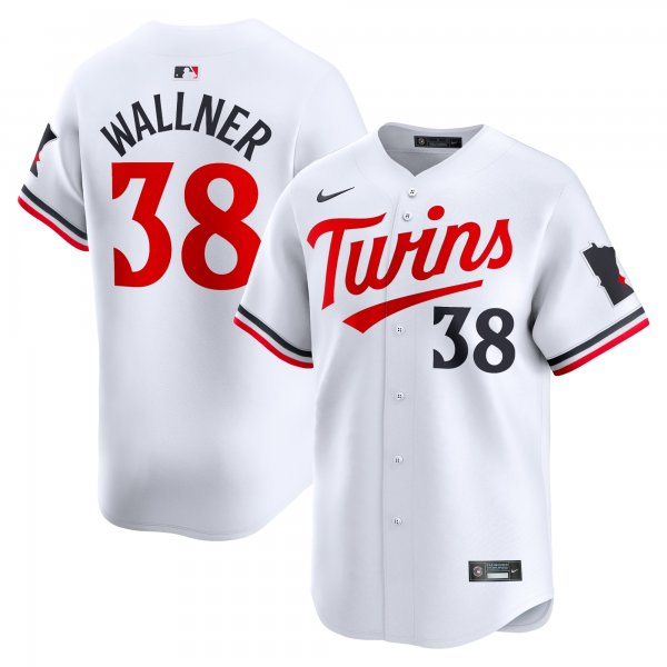 Men's Minnesota Twins Matt Wallner Nike White Home Limited Player Jersey