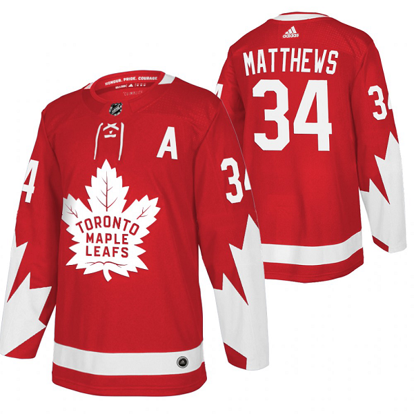 Men's Adidas Toronto Maple Leafs #34 Auston Matthews 2020 Alternate Matthews Jersey