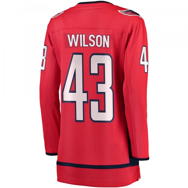 Women's Washington Capitals Tom Wilson Fanatics Red Breakaway Player Jersey