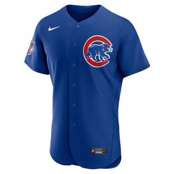 Men's Chicago Cubs Nike Royal Alternate Custom Jersey