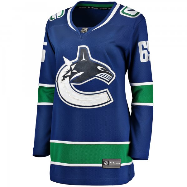 Women's Vancouver Canucks Ilya Mikheyev Fanatics Blue Home Breakaway Player Jersey