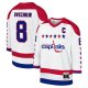 Youth Washington Capitals Alexander Ovechkin Mitchell & Ness White 2012-13 Blue Line Captain Patch Player Jersey