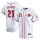 Men's Cincinnati Reds Hunter Greene Nike White Home Limited Player Jersey